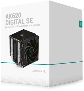 Кулер для процесора Deepcool AK620 Digital SE Black (R-AK620-BKADMN-GJD)