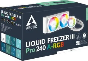 Фото: Система рідинного охолодження Arctic Liquid Freezer III Pro 240 ARGB White (ACFRE00186A) № 5 | KTC