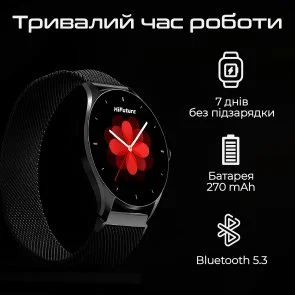 Фото: Смарт годинник HiFuture Aura 2 Silver (aura2.silver) № 6 | KTC