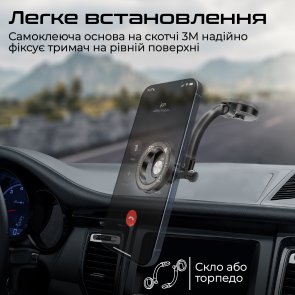 Кріплення для мобільного телефону Promate MagHoop-GN (maghoop-gn)