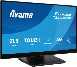 Фото: Монітор iiyama ProLite T2254MSC-B2AG Black - 21.5" IPS / 1920×1080 / 100 Гц / HAS № 4 | KTC