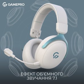 Гарнітура GamePro Asgard Freya Pro White/Blue (HSW201WB)