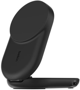 Бездротовий зарядний пристрій Belkin UltraCharge 2-in-1 Foldable Magnetic Charging 25W, Black