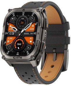 Ремінець до смарт годинника Kospet Archlan Leather 22mm Black