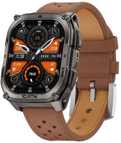Ремінець до смарт годинника Kospet Archlan Leather 22mm Brown
