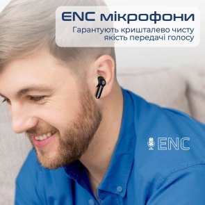 Навушники Promate Propods Black (6959144062594)