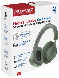 Гарнітура Promate Takt Midnightgreen (6959144066288)