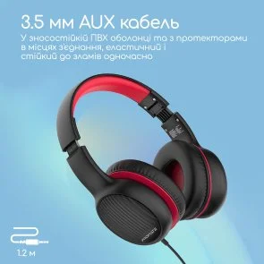 Фото: Навушники Promate Simba Onyx (6959144058931) № 6 | KTC