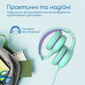 Навушники Promate Simba Emerald (6959144058924)