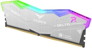 Фото: Оперативна пам’ять Team T-Force Delta RGB Eco Silver DDR5 2x16GB (FF2D532G6000HC38JDC01) № 4 | KTC