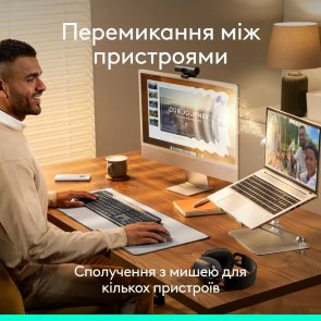 Клавіатура, Logitech Signature Slim Solar Plus K980 US International Wireless, Graphite
