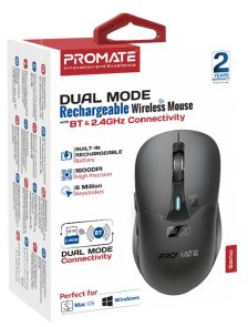 Миша Promate Samo Black (6959144064369)