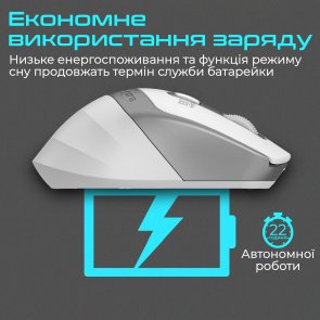 Миша Promate Samit White (6959144062792)