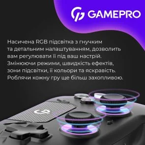 Фото: Геймпад GamePro GPS20B Wireless Black № 17 | KTC
