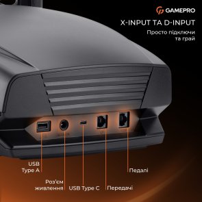 Кермо GamePro RW070PM for PC/Xbox One/PS4