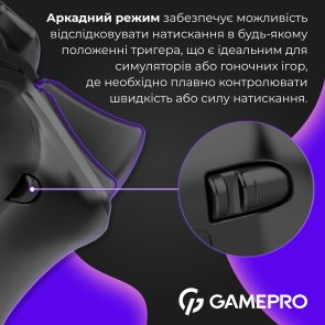 Геймпад GamePro GPX13BDOC Wireless Black