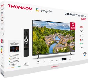 Телевізор QLED Thomson 43FQG3S15 (Google TV, Wi-Fi, 1920x1080)