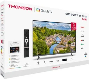 Фото: Телевізор QLED Thomson 43FQG3S15 (Google TV, Wi-Fi, 1920x1080) № 5 | KTC
