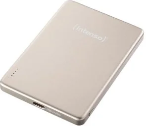 Фото: Батарея універсальна Intenso MW5000 5000mAh 20W/Qi 15W Champagne (7344021) № 2 | KTC