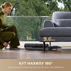Ручний бездротовий пилосос Dreame H12 Dual FlexReach 4in1 (HHV31A)