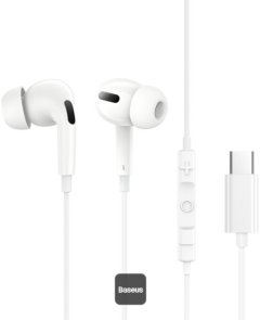 Гарнітура вкладиші Baseus Encok CZ18 (Type-C) White