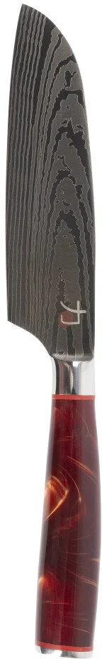 Фото: Ніж кухонний сантоку Bergner MasterPro Tetsu 12.5cm Brown (BGMP-4129-BR) № 2 | KTC
