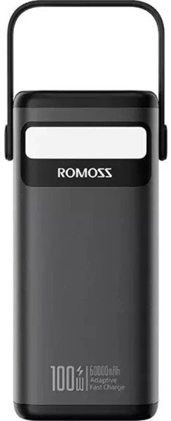 Батарея універсальна Romoss 60000mAh PMT60 100W (PMT60-1D2-2133H) Black