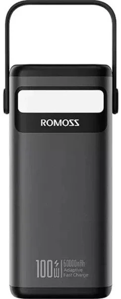 Фото: Батарея універсальна Romoss PMT60 60000mAh 100W Black (PMT60-1D2-2133H) № 3 | KTC