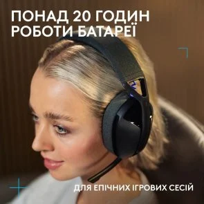 Фото: Гарнітура Logitech G321 Lightspeed Black (981-001563) № 7 | KTC
