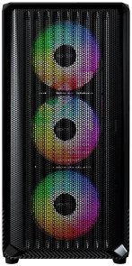 Корпус Montech X5M Black with window