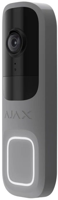 Відеодзвінок Ajax Doorbell Gray (53538)