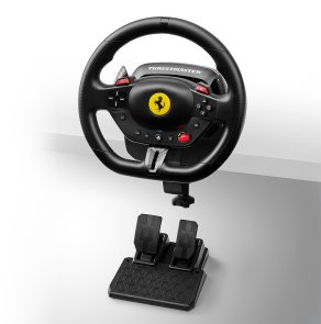 Кермо Thrustmaster T98-P Ferrari 296 GTB з педалями для PC/PS4/PS5