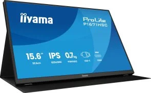 Фото: Монітор iiyama ProLite P1671HSC-B1 - 15.6" IPS / 1920×1080 / 60 Гц № 6 | KTC
