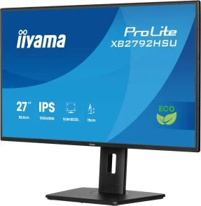 Фото: Монітор iiyama XB2792HSU-B1 Black - 27" IPS / 1920×1080 / 120 Гц / Adaptive Sync / Pivot / HAS № 4 | KTC