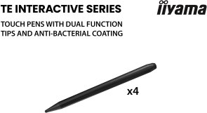 Інтерактивний дисплей iiyama ProLite TE8613A-B1AG 86