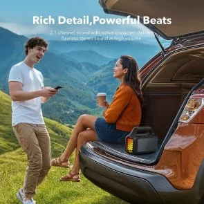 Фото: Портативна колонка Anker SoundCore Boom 2 Black (A3138011) № 11 | KTC