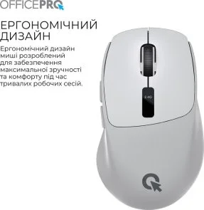 Фото: Миша OfficePro M398G Wireless Gray № 6 | KTC