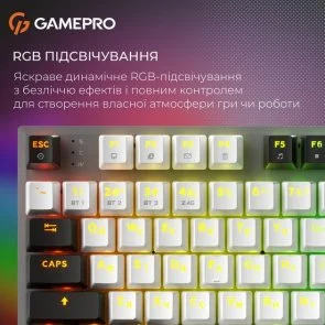Фото: Клавіатура GamePro Genesis Joker Pro MK124G Red Switches Wireless (MK124G Pro) № 18 | KTC