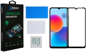 Фото: Захисне скло BeCover for ZTE Blade A52 - Black (708755) № 3 | KTC