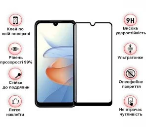 Фото: Захисне скло BeCover for ZTE Blade L220 - Black (709758) № 3 | KTC