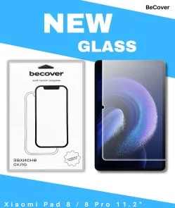 Фото: Захисне скло BeCover for Xiaomi Pad 8 / 8 Pro - Clear (714575) № 2 | KTC