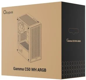 Фото: Корпус Ocypus Gamma C50 ARGB White with window (GAMMA-C50-WHG400XX-GL) № 9 | KTC