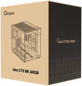 Фото: Корпус Ocypus Iota C70 ARGB Black with window (IOTA-C70-BKD600XX-GL) № 11 | KTC
