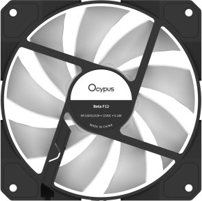 Кулер Ocypus Beta F12 ARGB Black (BETA-F12-BK1AM00X-GL)
