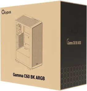 Фото: Корпус Ocypus Gamma C60 ARGB Black with window (GAMMA-C60-BKG400XX-GL) № 11 | KTC