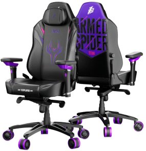 Крісло 1stPlayer F.A.S.T. Black/Purple (FAST-IP)