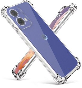 Чохол-накладка Anti-Shock BeCover для Motorola Moto G85 Clear (712310)