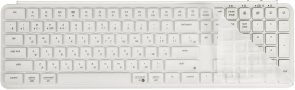 Клавіатура Keychron B6 Pro ENG/UKR WL/BT/USB Ivory White (B6P-K8-UA)