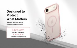 Чохол Belkin for Apple iPhone Air - Magnetic Protective Grip Pink (MSA037HQPK)