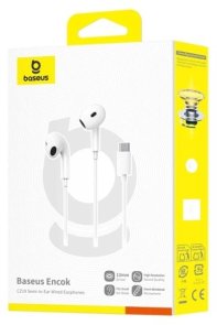 Гарнітура Baseus Encok CZ19 White (A00182201213-00)